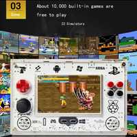 konsola retro coolbaby rs82 raspberry Pi 5,1 cala psx gba sega n64 gb