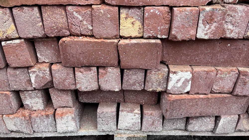 Cegła klinkierowa ścięta,cegła stuletnia, cegła rozbiórkowa