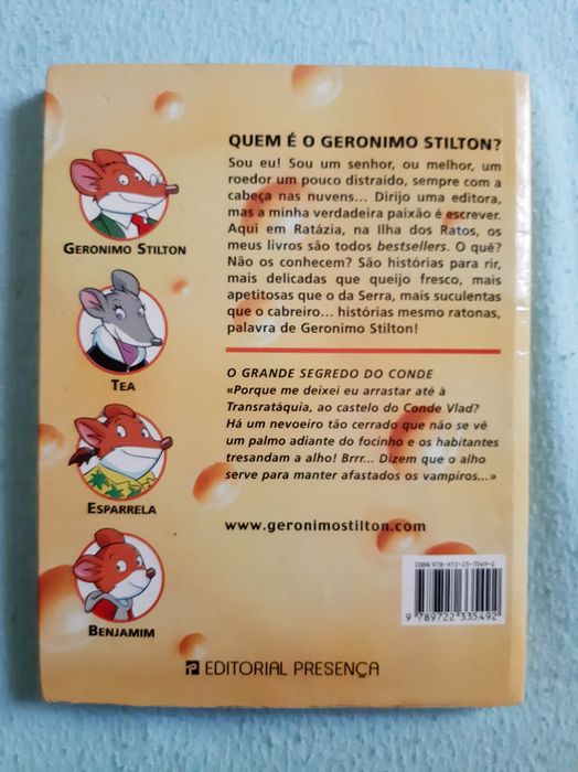 livros geronimo stilton