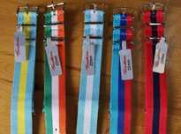 Komplet 5 sztuk pasków do zegarka - NATO, nylon 6 -  szerokość 22 mm