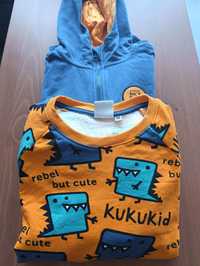 Bluzy chłopięce Kukukid rozmiar 128