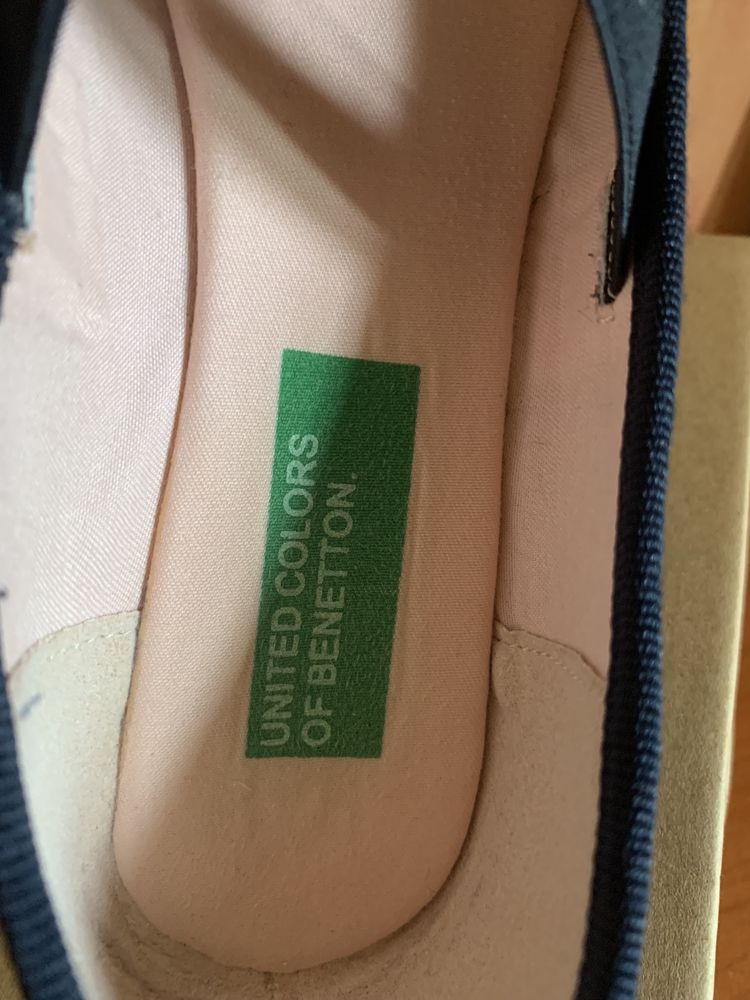 Балетки для девочек Benetton.