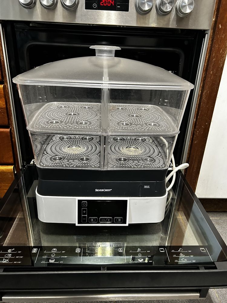 Máquina de cozinhar a vapor Silver Crest