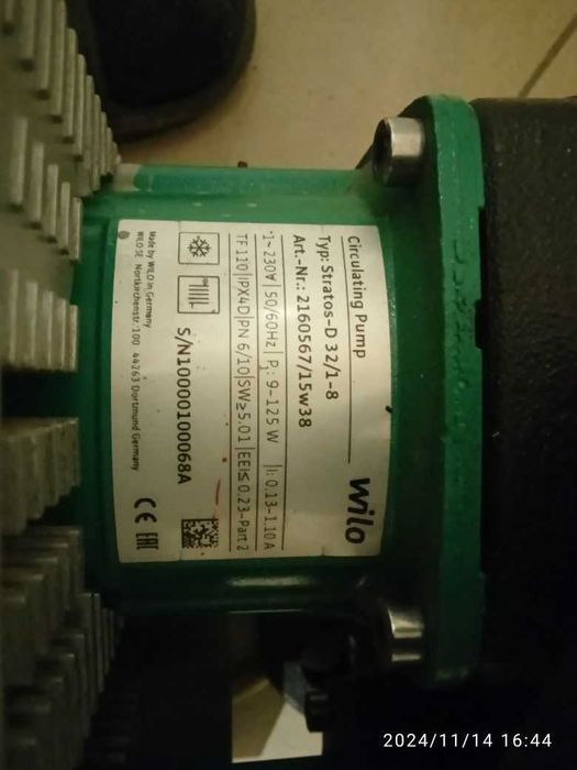 Циркуляционный насос Wilo Stratos D32 1/8