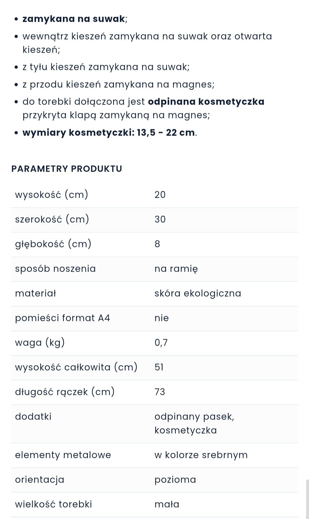 Wittchen torebka
