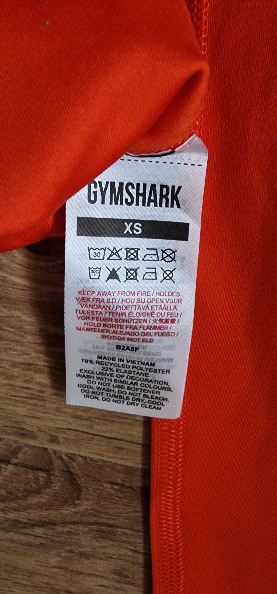 Gymshark rozmiar XS długie legginsy getry spodnie