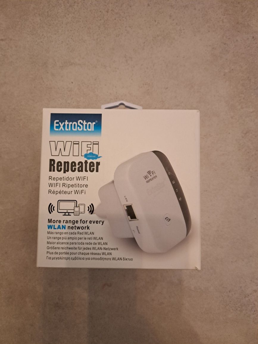 Repeater wzmacniacz WiFi extrastar