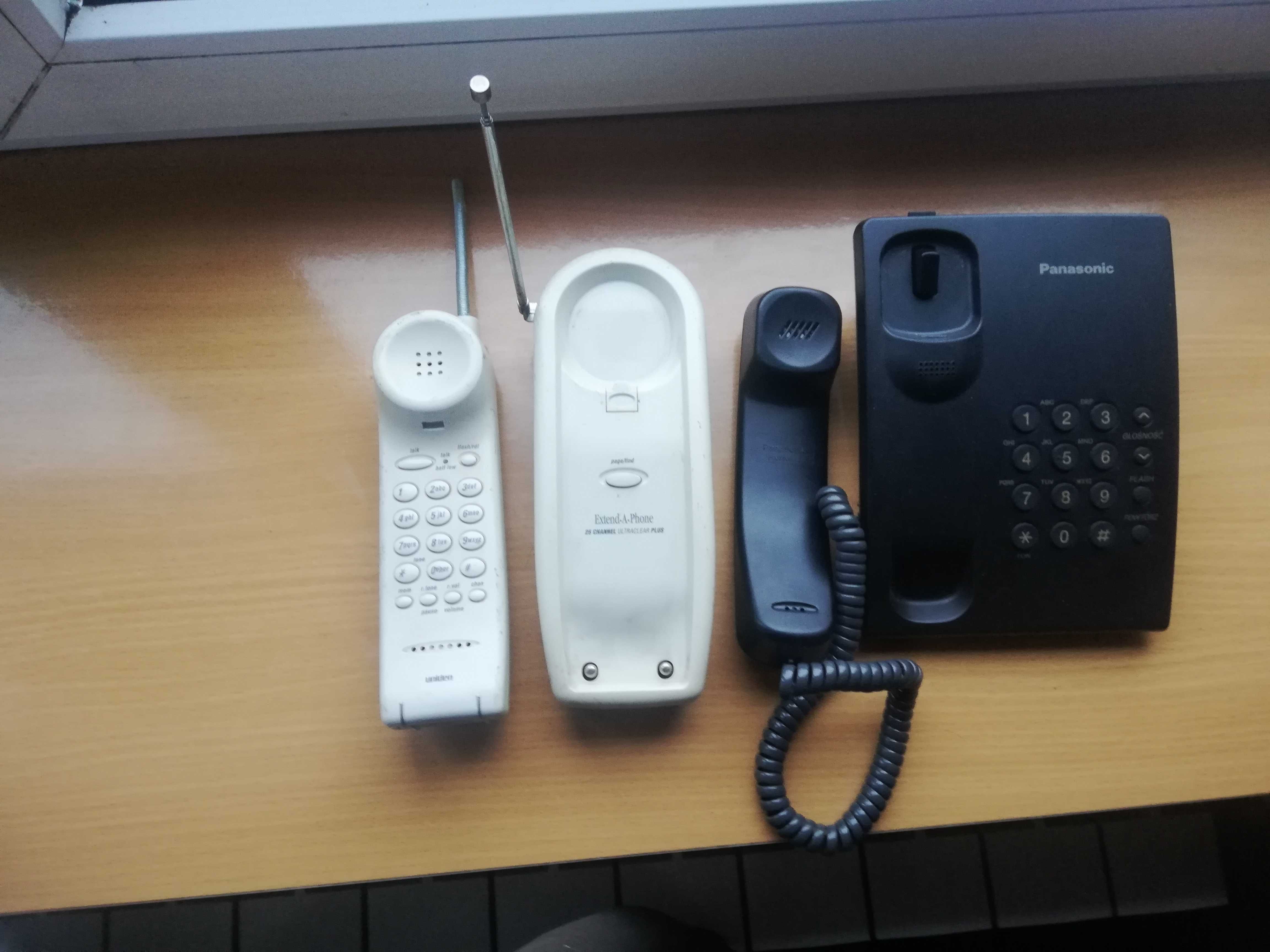 Telefony firmy Panasonic stacjonarne .