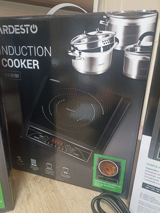 Лідер продажів, Гарантія 12 місяців,  Індукційна плита ARDESTO