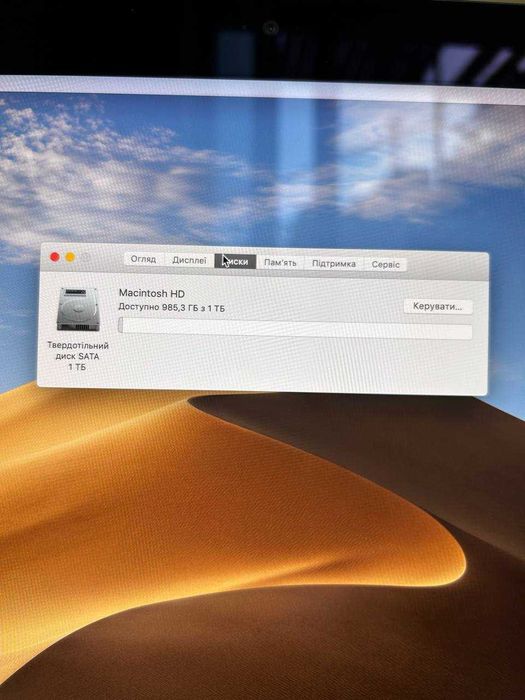 iMac 21.5 2019 i3 16GB 1TB Radeon Pro 2GB