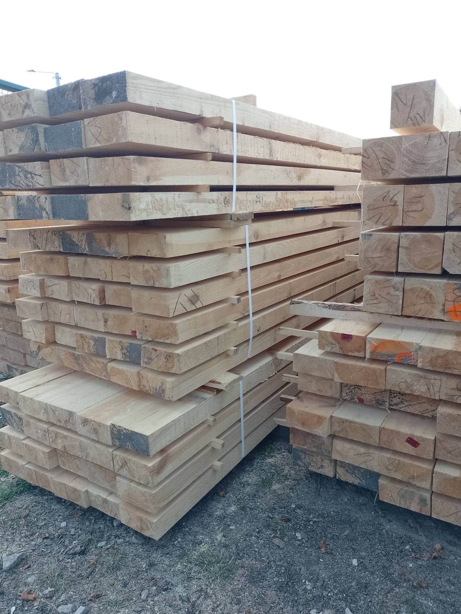 Drewno Konstrukcyjne Kantówka 10x10 ,12x12 ,14x14 ,10x5, 12x6 , 14x7