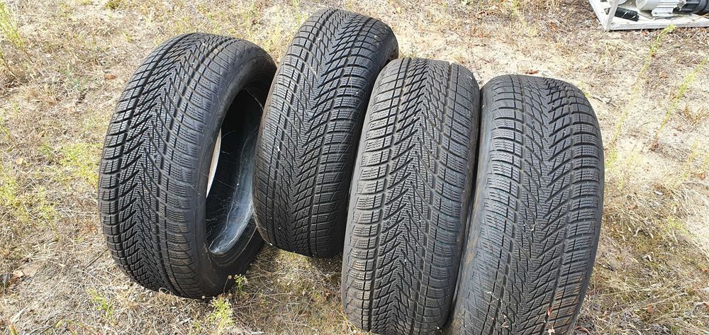 Opony 4szt Goodyear extra gripp 225/55r17 zima 23rok nowe