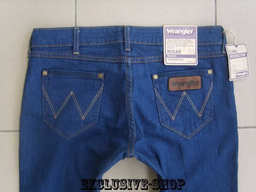 Wrangler Megan spodnie damskie jeansy W28 L34 pas 78 cm