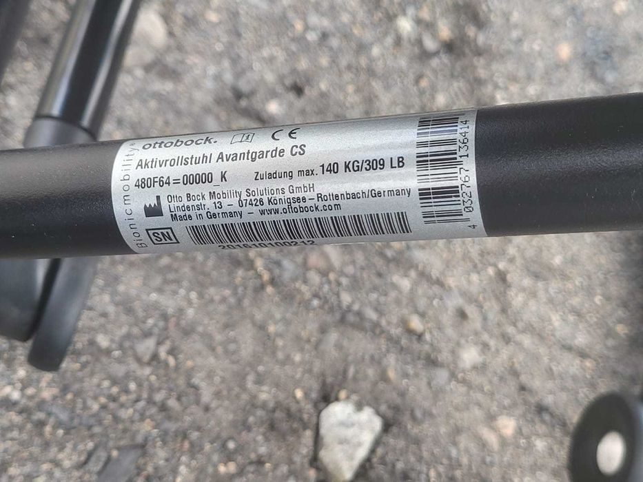 Wózek aktywny inwalidzki ottobock