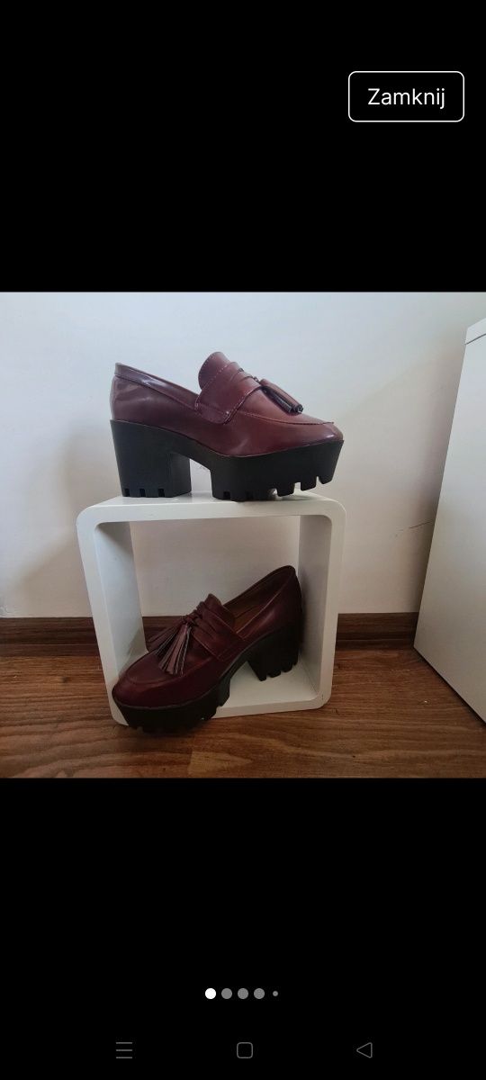 Buty mokasyny damskie