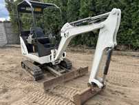 Bobcat e14 mini koparka 2014 rozsuwane gąsienice/poszerzany plug