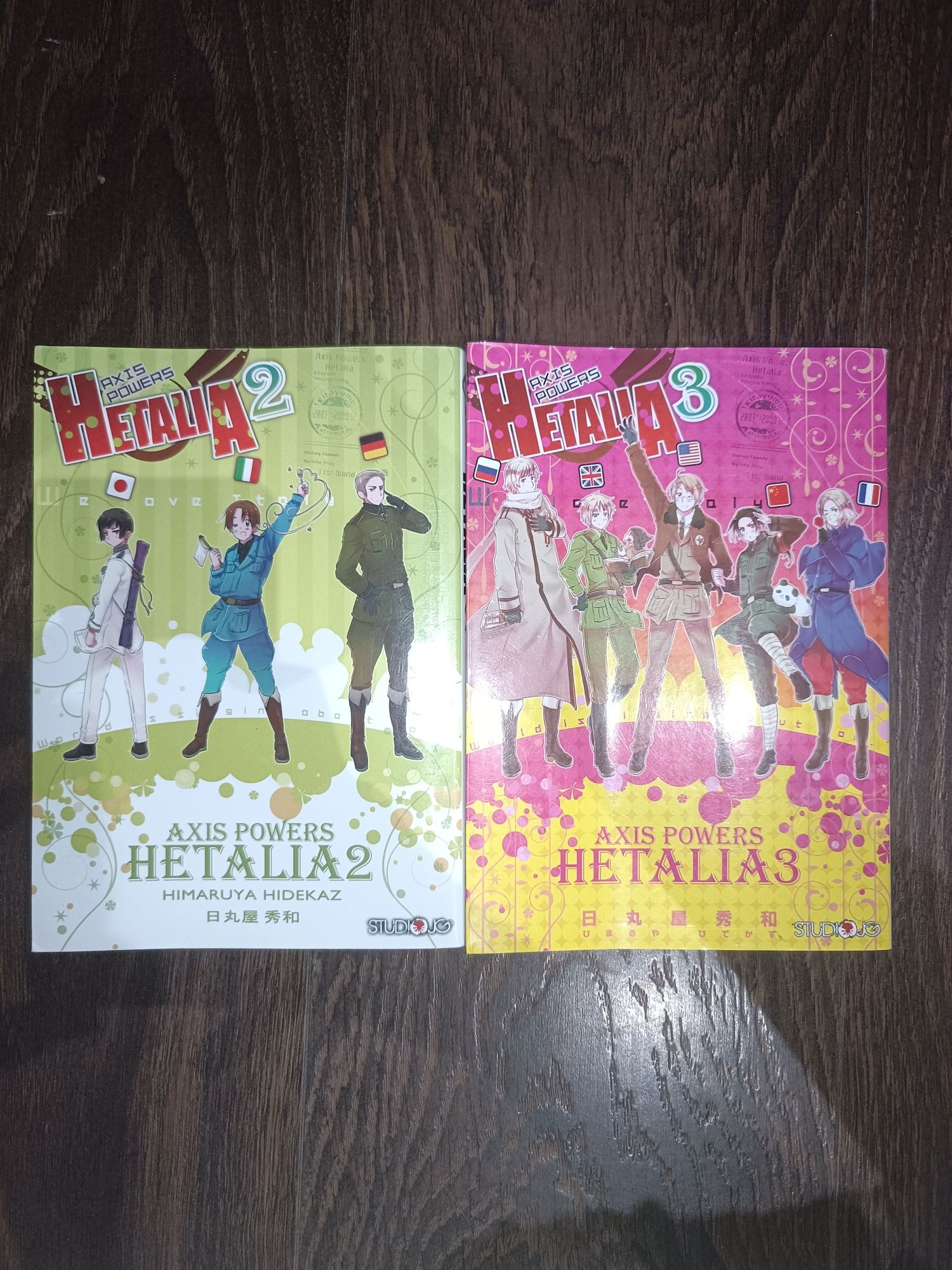 Manga Hetalia Axis Powers tomy 2-3 Zestaw Komplet