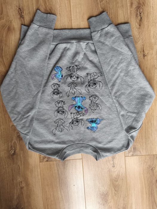 Bluza Stich szara