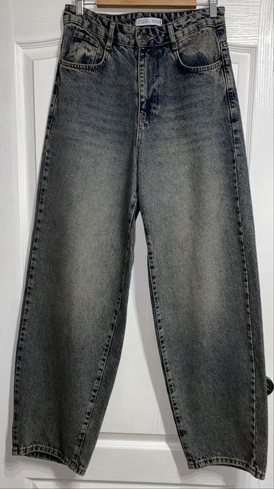 Джинси baggy широкі 27 розмір, ефект Faded ,100 % коттон, Туреччина