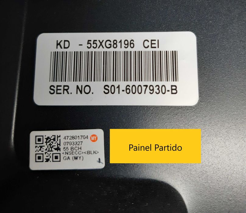 KD-55XG8196 - Placas - Placas