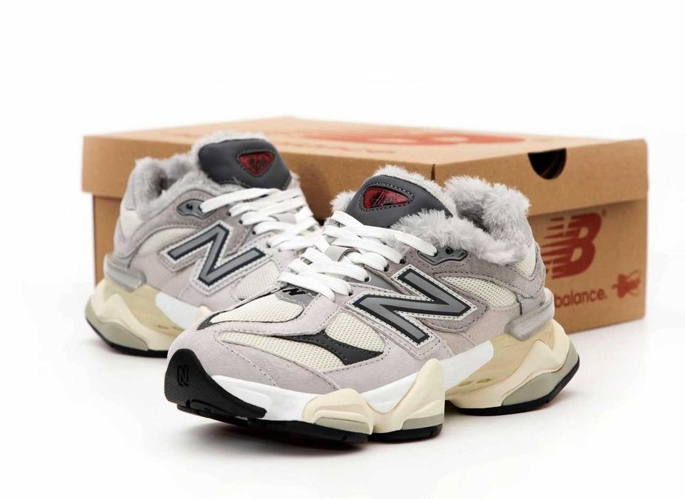 Зимові Жіночі Кросівки New Balance 9060 36-37 Хутро (Без Предоплати)