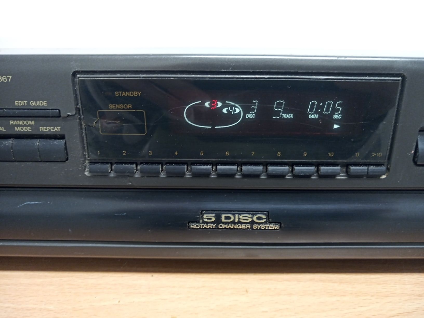 Odtwarzacz zmieniarka CD Technics SL-PD867