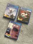 Продам 3 гри для PS4 (Horizon, Detroit, Gran Turismo) — ідеальний стан