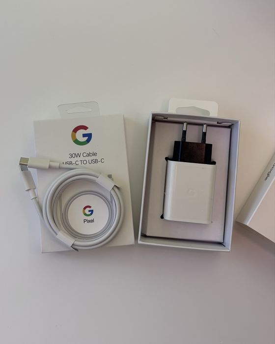 Комплект оригінал зарядка швидка зарядка 30W oem google pixel type c