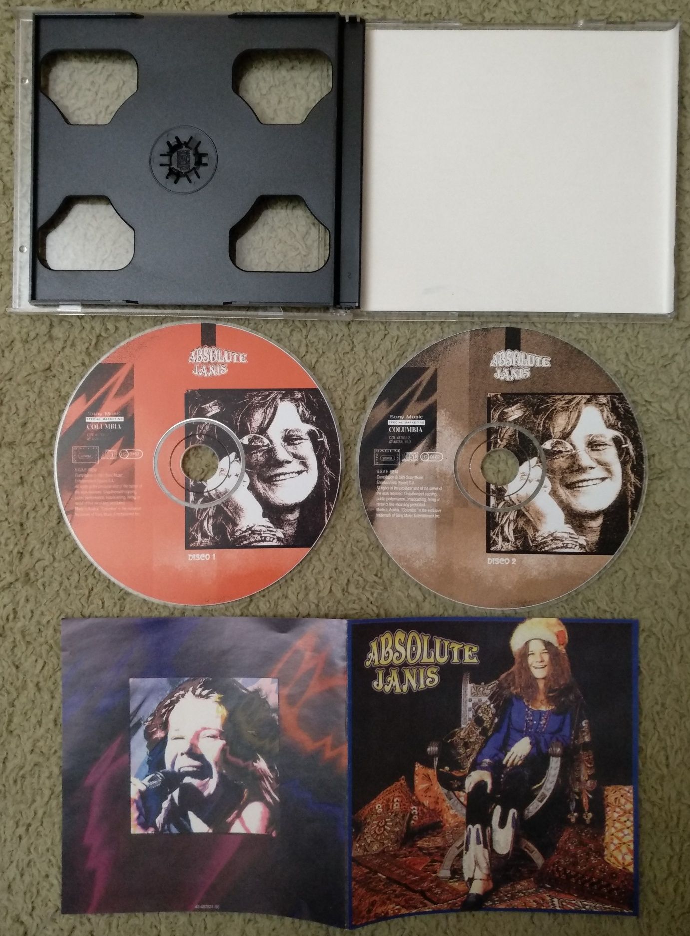 Janis Joplin. Audio CD. Сборник на 2х дисках "Absolute Janis"