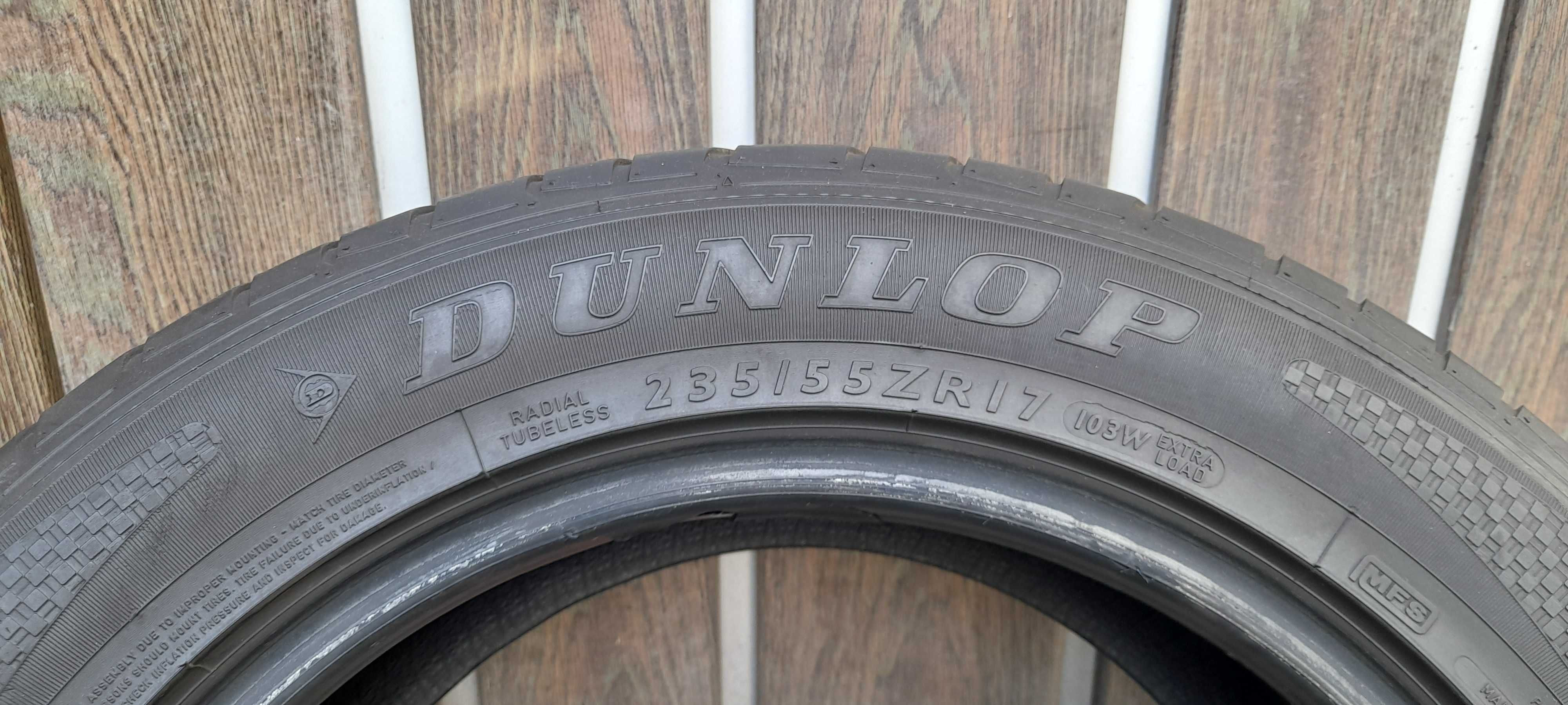 Opony letnie Dunlop  235/55 ZR17   103W  XL MFS ZR