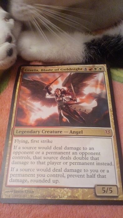 Karta Gisela, Blade of Goldnight (Commander) - MTG Magic The Gathering