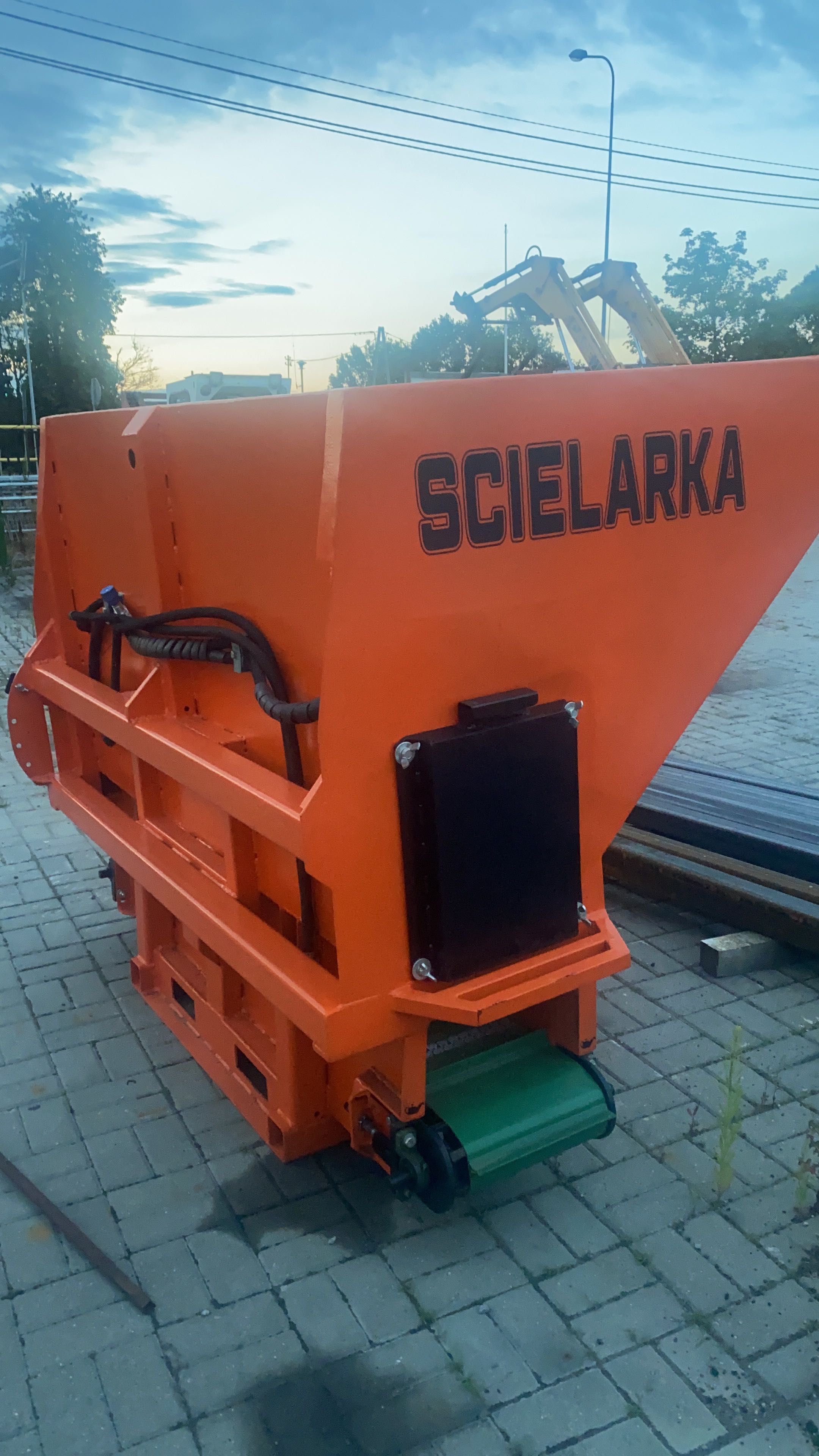 Łyżka szufla do piasku scielarka piaskarka separat