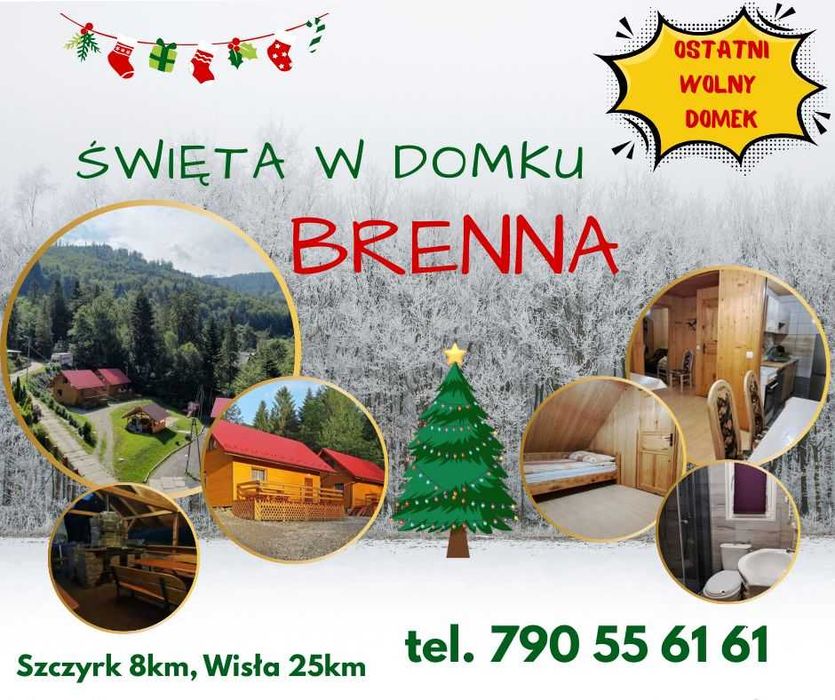ŚWIĘTA domki hotel noclegi w górach WIGILIA, kulig
