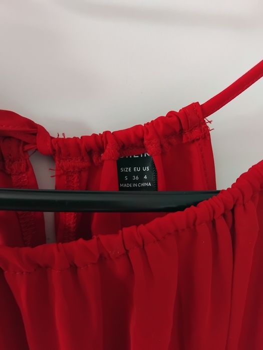 Sukienka zwiewna dluga maxi