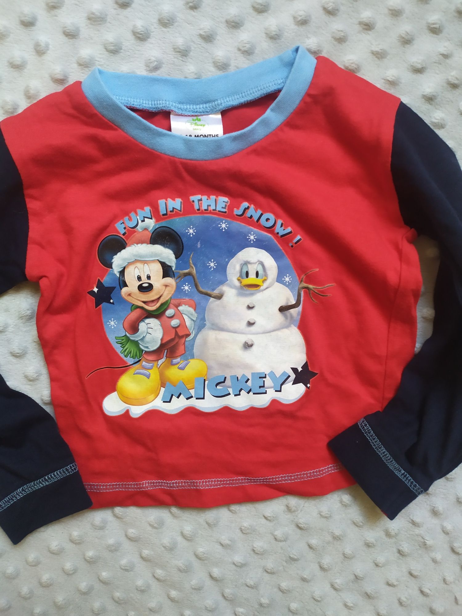 Koszulka świąteczna chłopięca Disney baby myszka Miki 86