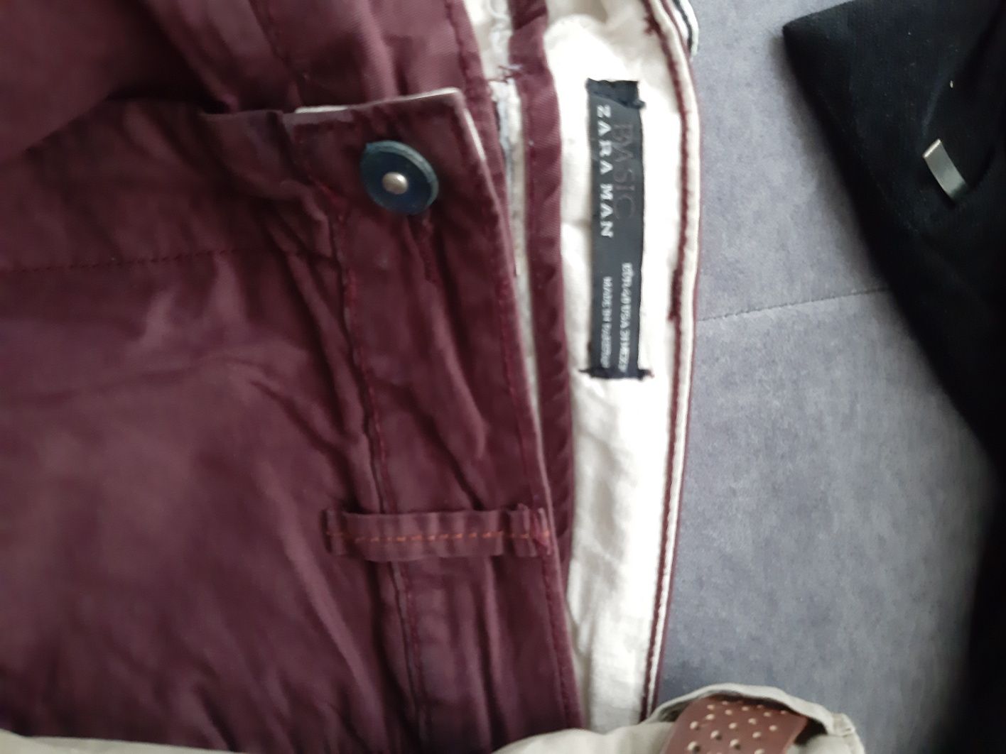 Zara Basic spodnie r.M 3pary