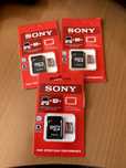 Карта памʼяті Sony microSD 256 GB + Адаптер SD Безкоштовна доставка