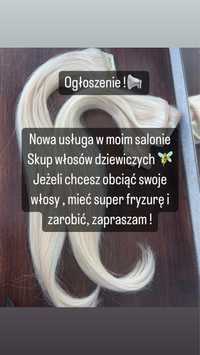 Skup wlosów dziewiczych