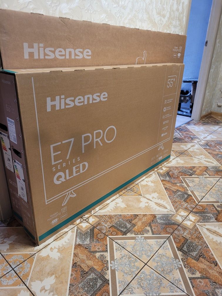 Телевізор Hisense 55 Qled Pro,Smart tv,новий