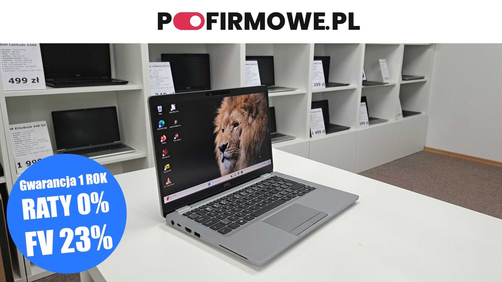 Biznesowy Dell Latitude 5310 13" i5-10gen 16GB 256SSD IPS FHD Klasa A