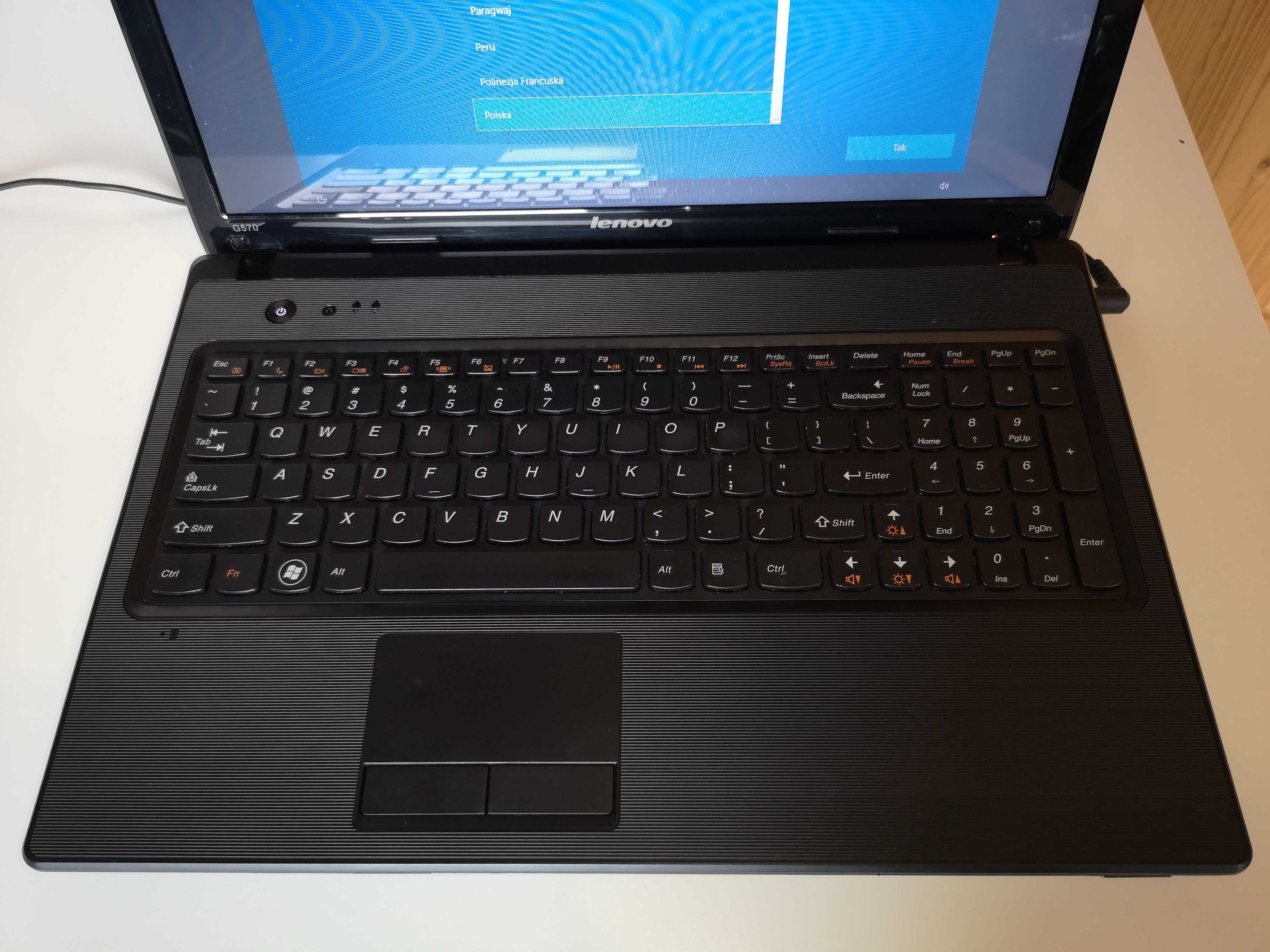 Laptop Lenovo G570 SPRAWNY zadbany po serwisie