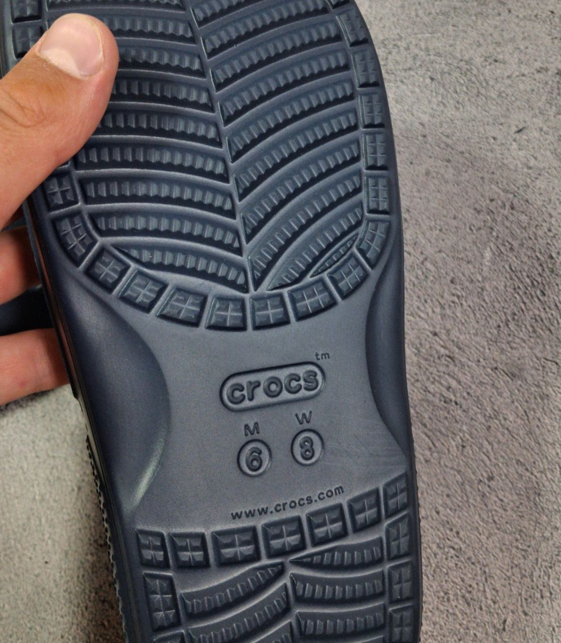 Шлепанцы Crocs Jibbitz синие мужские тапочки сланцы Clog Classic