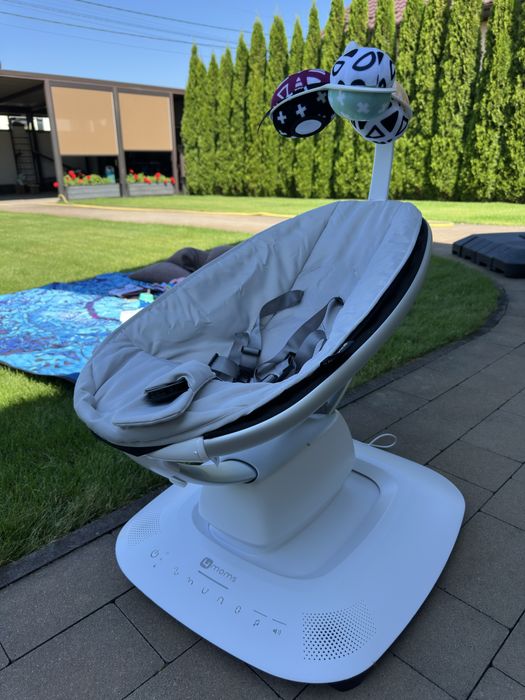 Шезлонг гойдалка для немовлят 4moms mamaRoo 5.0