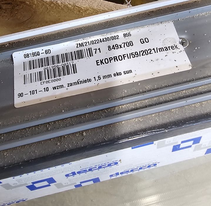 Nowe okno fix grafit