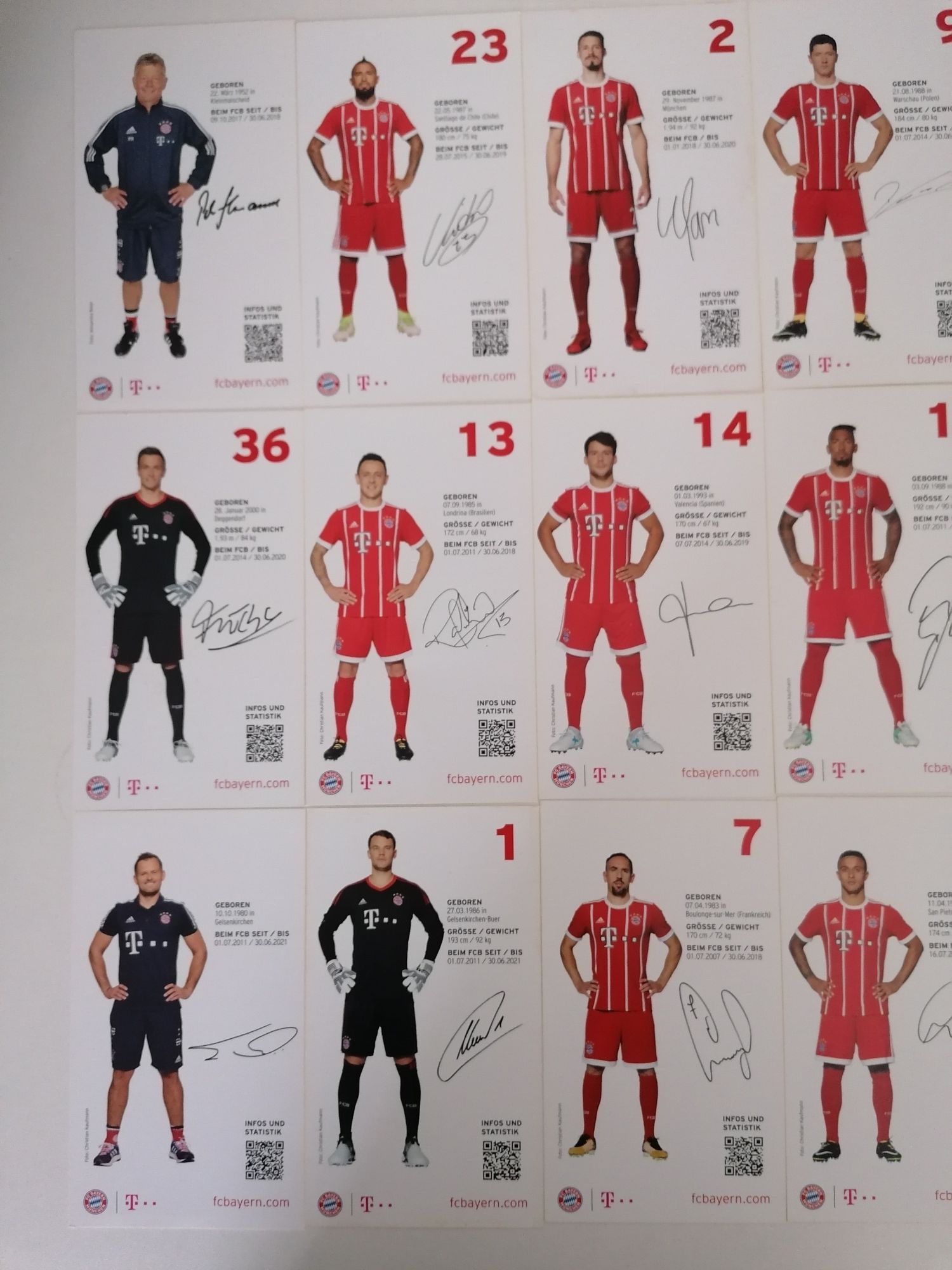 Autografy Bayernu Monachium + Gratis