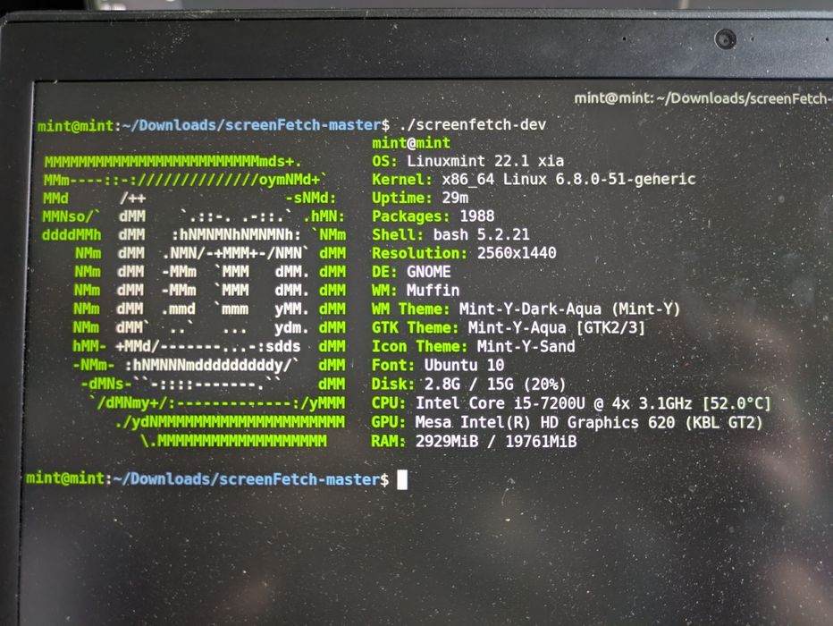 ThinkPad T470s 2560x1440 20gb 160gb 3.1GHz idealny zestaw