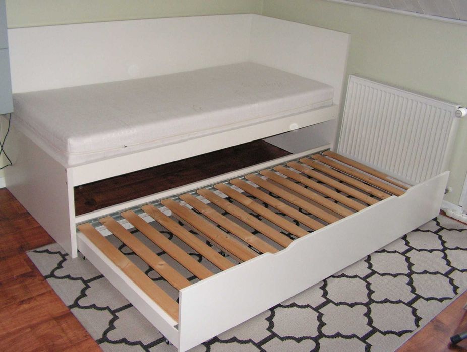 Podwójne łóżko IKEA FLAXA