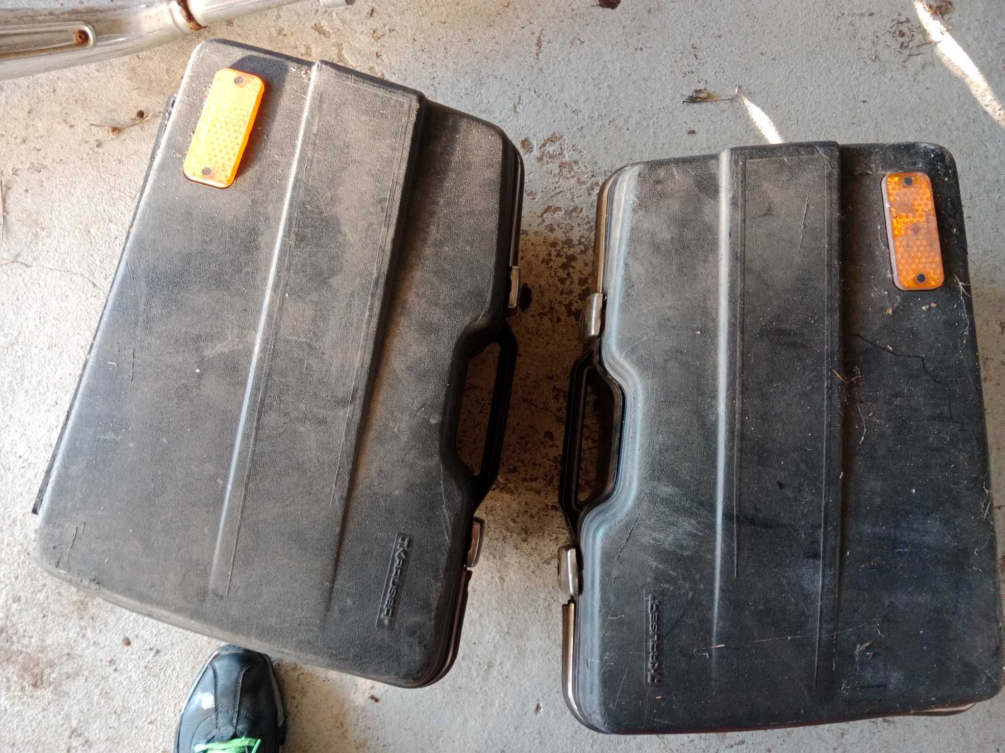 motocyklowe kufry boczne krauser sakwy dwa kufry kufry Lewy plus prawy