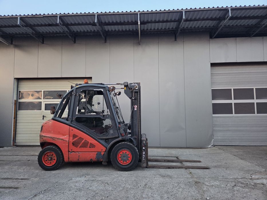 Wózek widłowy Linde H45D, Rok 2010, Pozycjoner, przesuw, Niski maszt