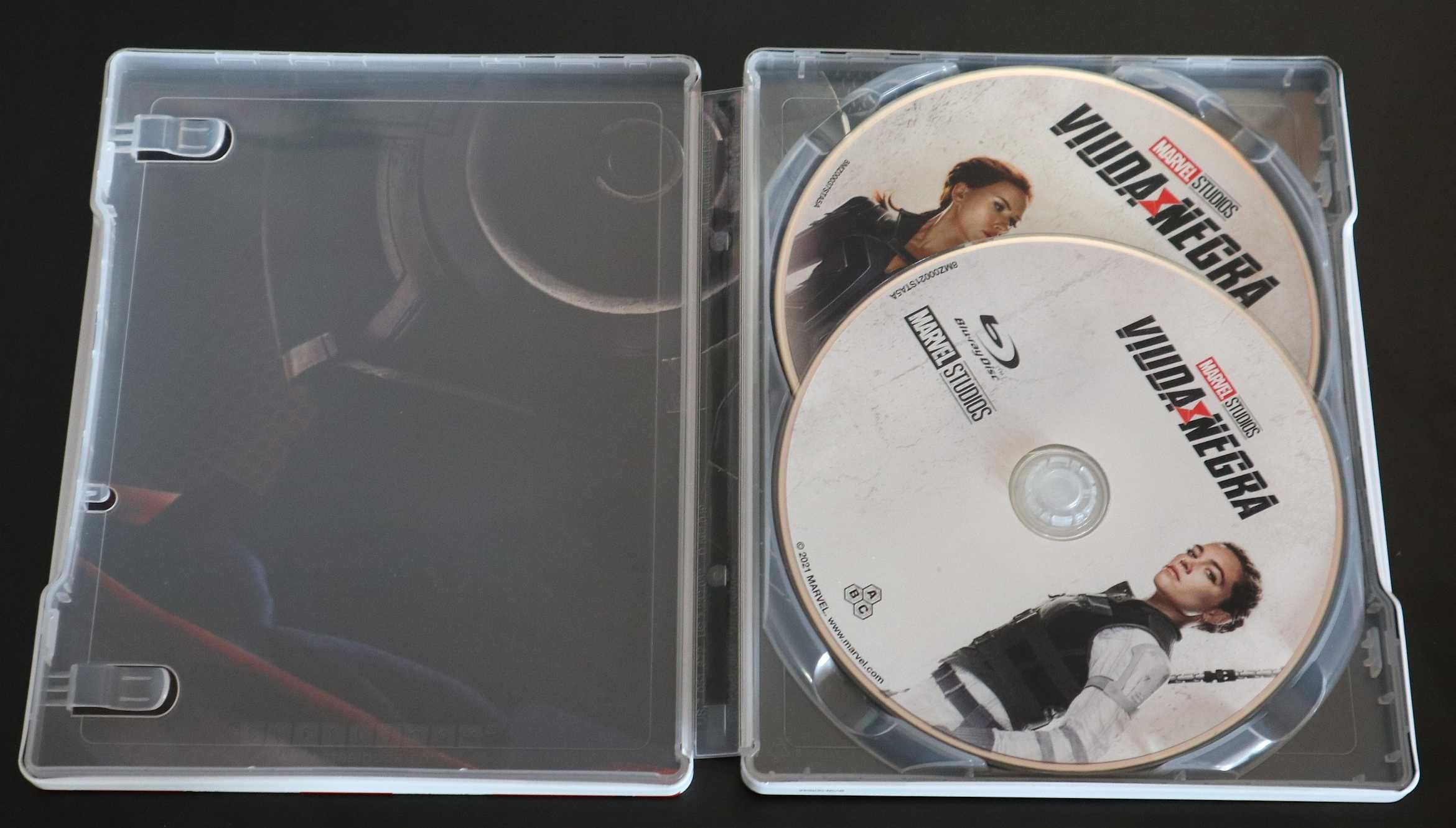 Blu-ray 4K : Czarna wdowa - STEELBOOK